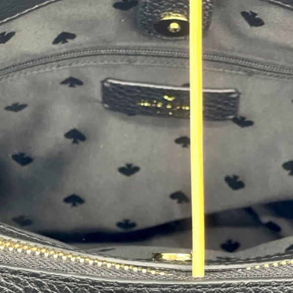 Kate Spade Leila Medium Satchel Black - Picture 11 of 13